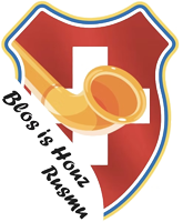 Alphorngruppe Blos is Houz Rusmu